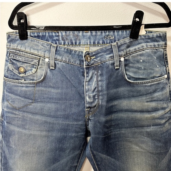 G-Star 3301 Straight Jeans Made in Italy (EUC) 32X32 - Picture 4 of 7